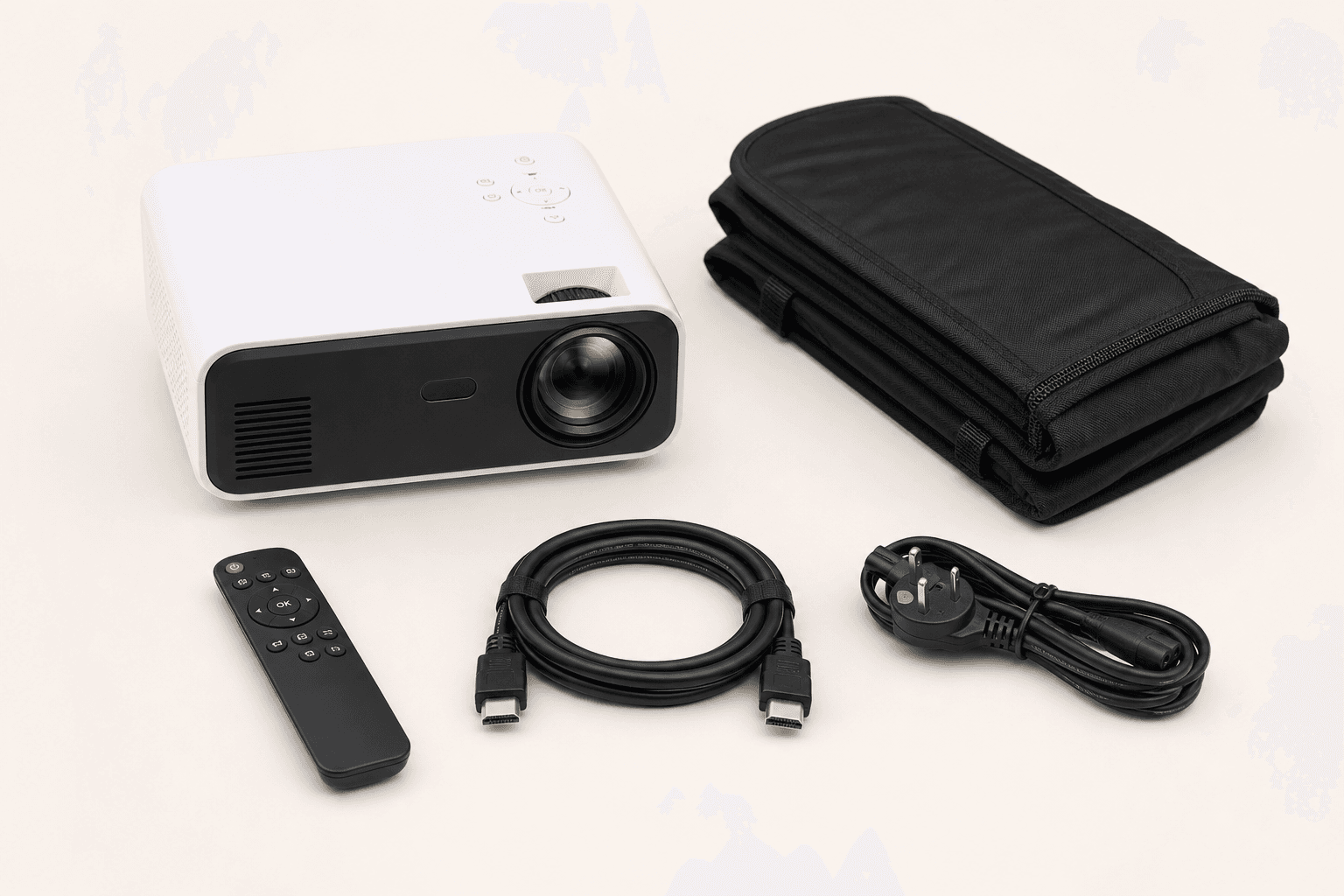 Full HD Projector + 100-inch Screen
