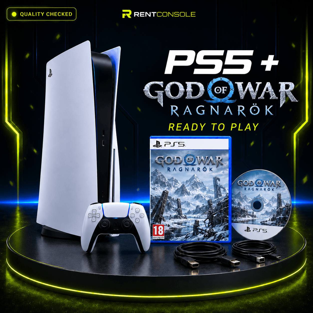 PlayStation 5 + God of War Ragnarök